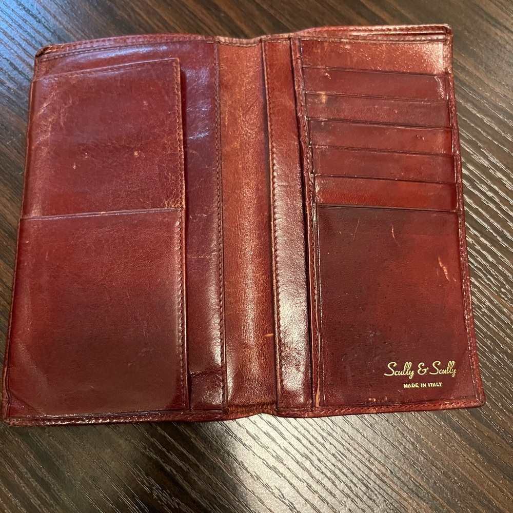 Scully & Scully vintage Leather Wallet